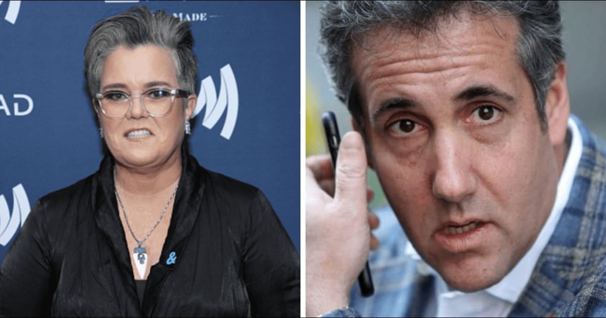 Rosie O'Donnell sent encouraging message to Michael Cohen during hush money testimony (Getty Images)