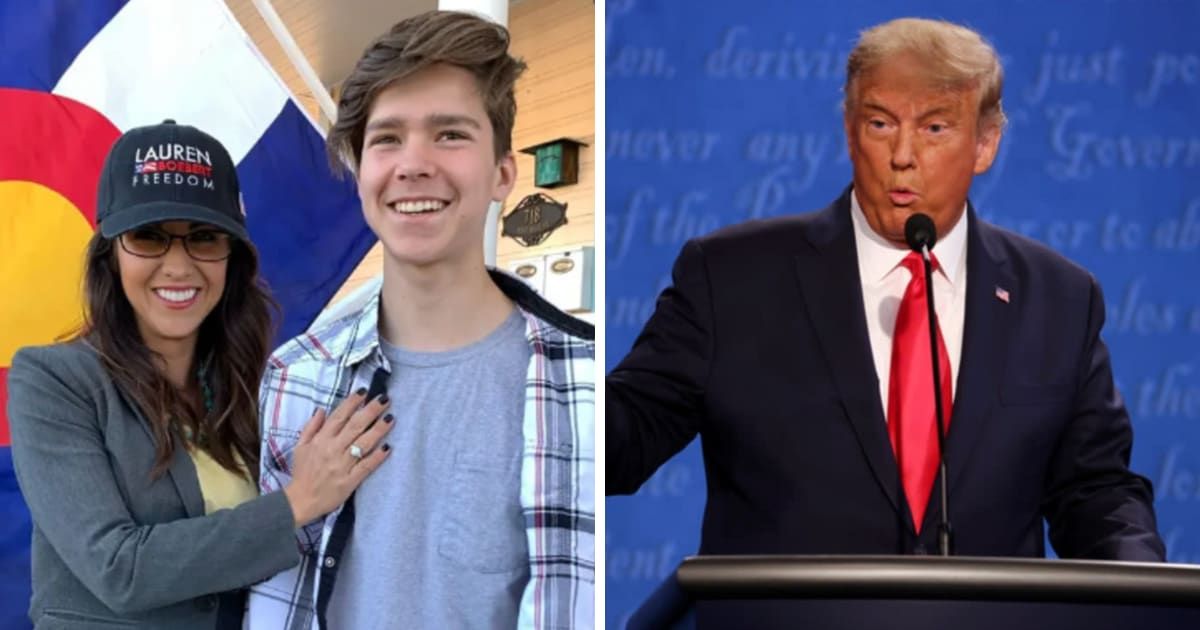 Lauren Boebert prioritizes Donald Trump's hush money trial over her son's court hearing (Lauren Boebert/Instagram, Getty Images)