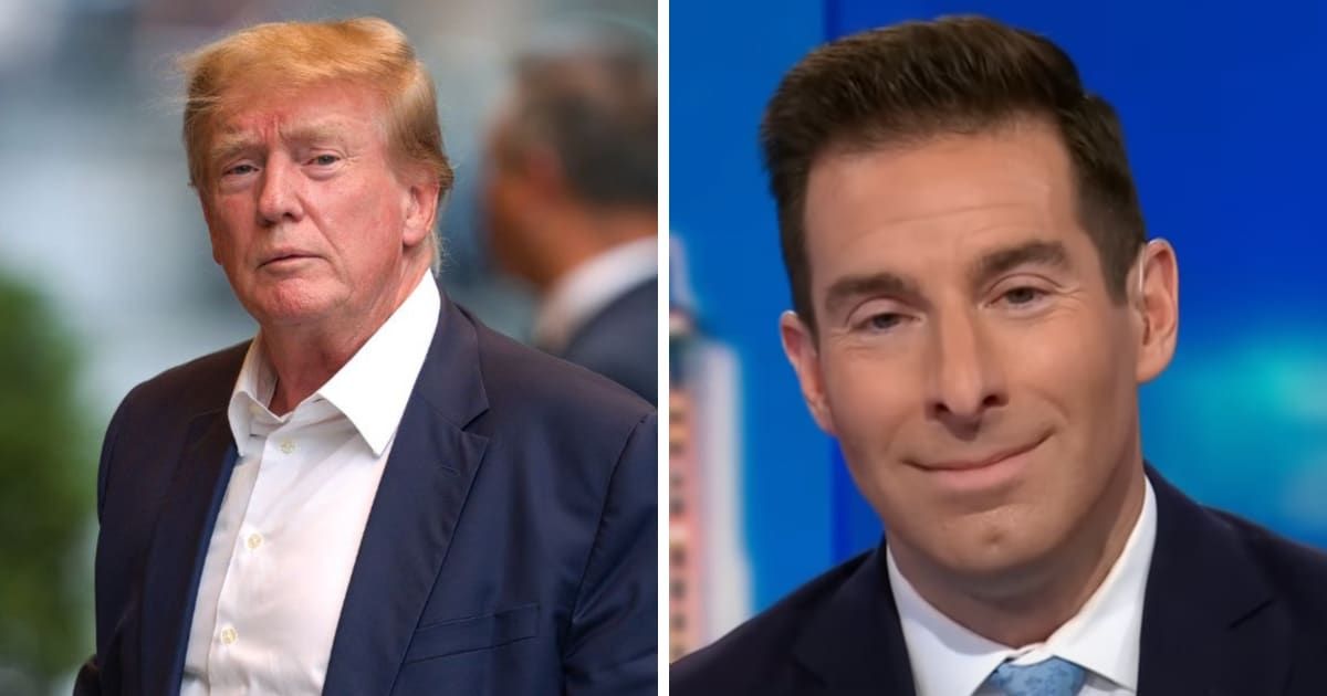 Donald Trump recently seized upon remarks from Elie Honig, a senior analyst for the network he had repeatedly decried as 'fake news' (Getty Images, CNN/YouTube)