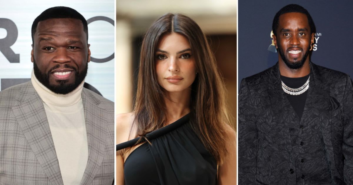 Diddy faces backlash from stars like 50 Cent, and Emily Ratajkowski after disturbing Cassie assault video emerges(Getty Images)