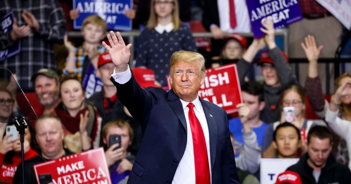 Donald Trump is set to hold his first significant rally in his native state of New York (Getty Images)