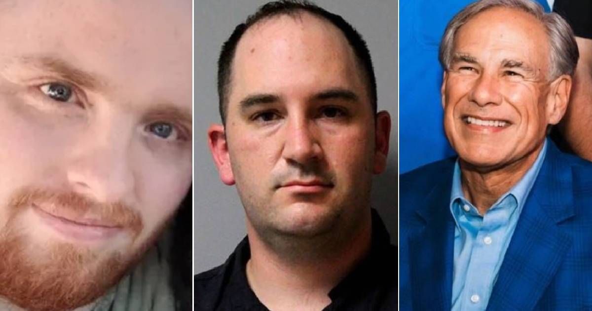 Texas governor Greg Abbott pardoned former Army sergeant Daniel Perry who was convicted for shooting dead protester Garrett Foster in Austin in 2020 (GoFundMe, NBC video screengrab, @GregAbbott_TX/ X)