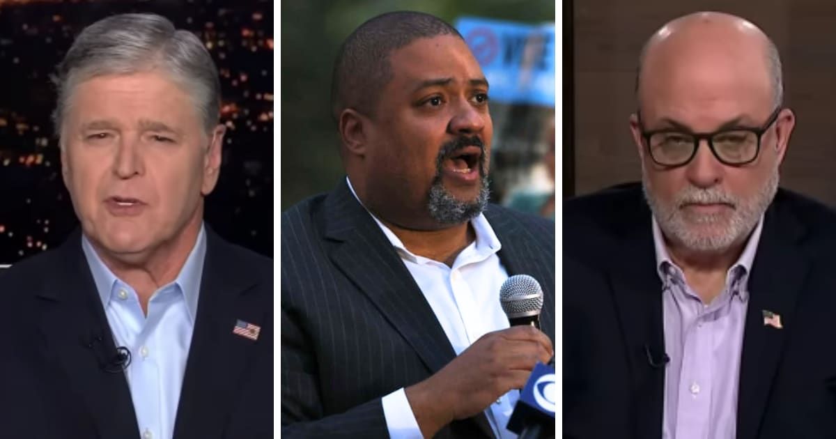 Sean Hannity and Mark Levin delivered a scathing critique of Manhattan DA Alvin Bragg's handling of the hush money trial (Getty Images; Fox News)