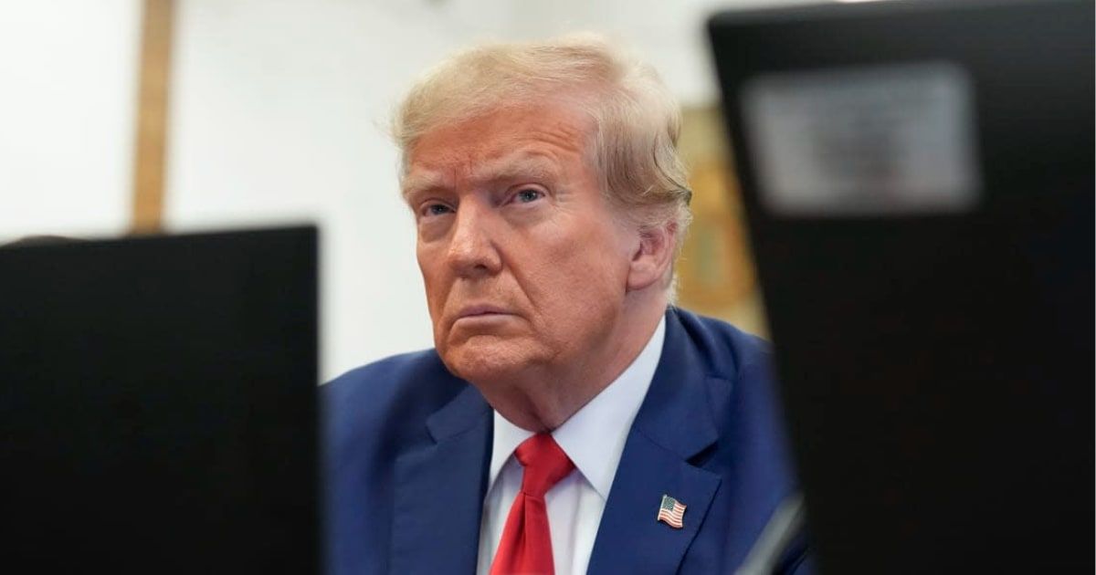 Donald Trump demanded the White House to apologize over his ongoing legal battle in hush money case (Seth Wenig-Pool/Getty Images)