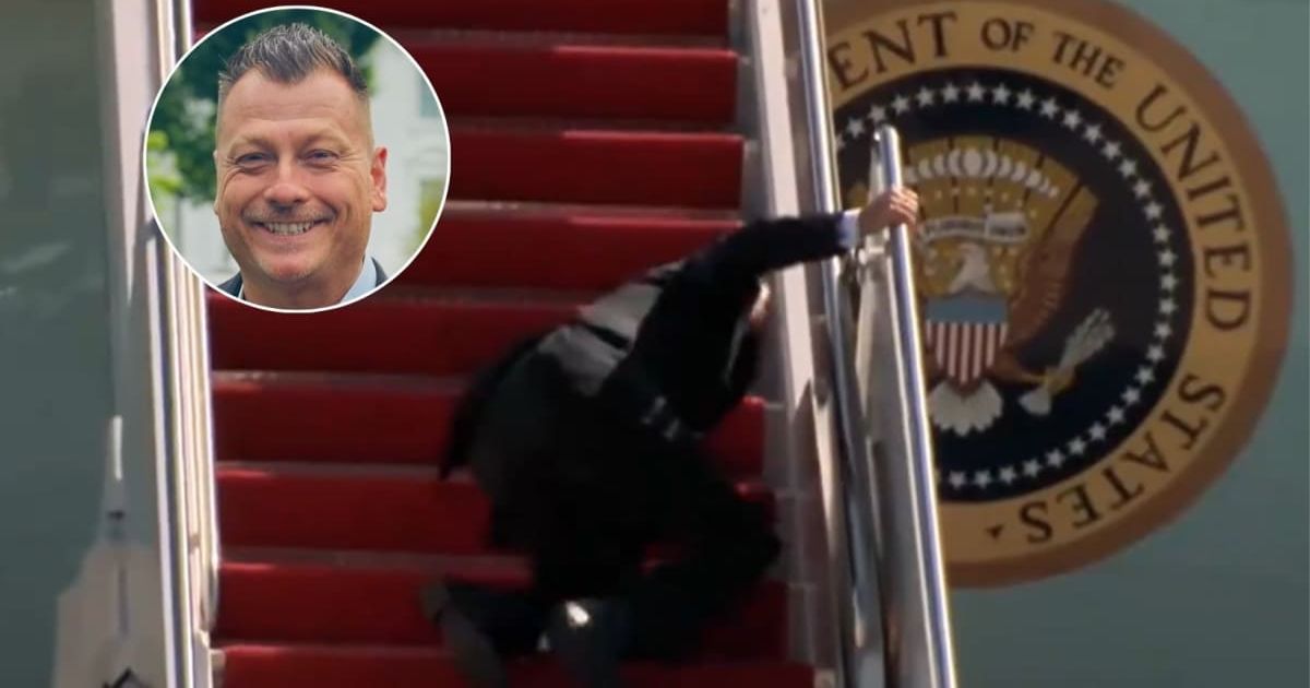 Fox News' 'Saturday Night' host Jimmy Failla (inset) made a spoof music video of President Joe Biden and shared it on X (@jimmyfailla/X)