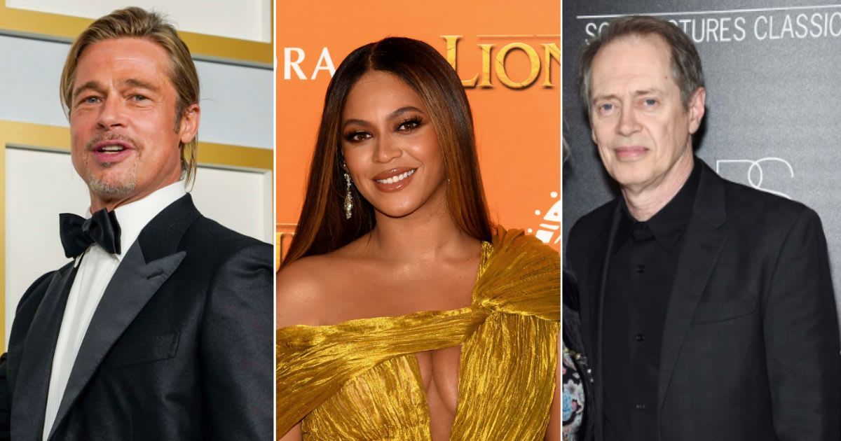 Brad Pitt, Beyonce and Steve Buscemi were assaulted by rank strangers (Getty Images)