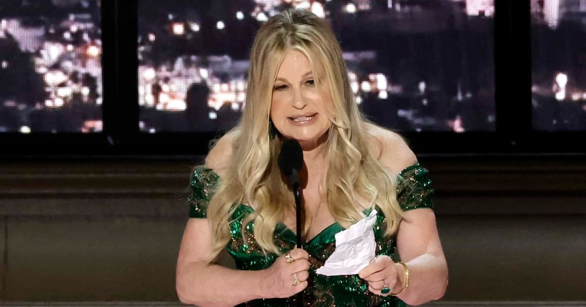 In her Commencement address to the Washington University in St. Louis Class of 2024, Jennifer Coolidge urged students to accept who they are (Getty Images)