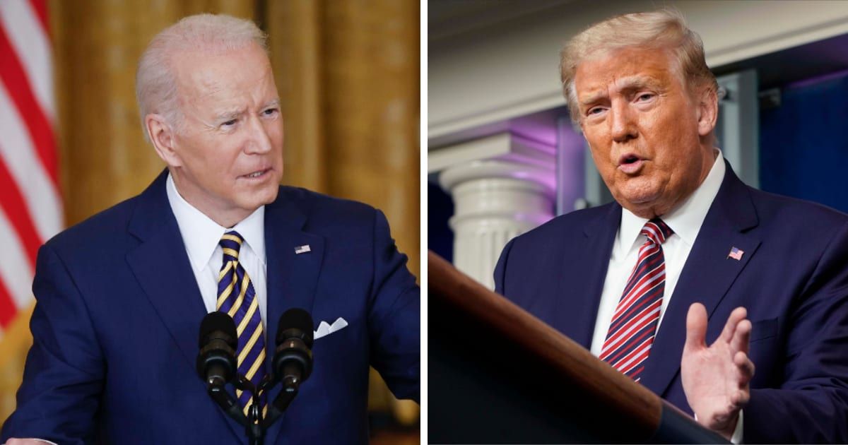 President Joe Biden claimed that Donald Trump was running for White House to take 'revenge' (Getty Images)