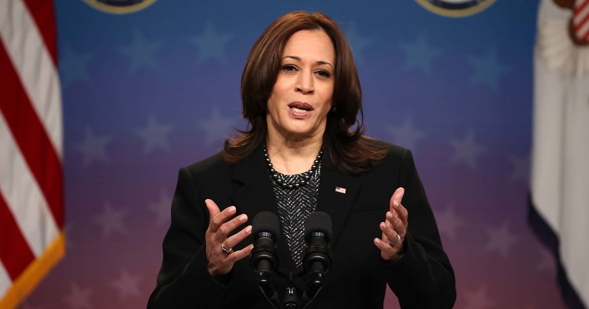 Vice President Kamala Harris' justification of the Inflation Reduction Act was met with backlash (Getty Images)