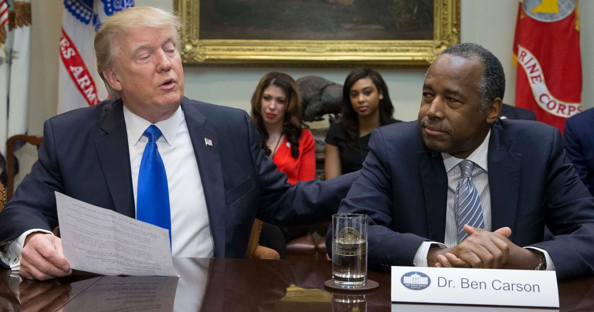  Ben Carson claimed former President Donald Trump likes to have 'healthy discussions' (Getty Images) 