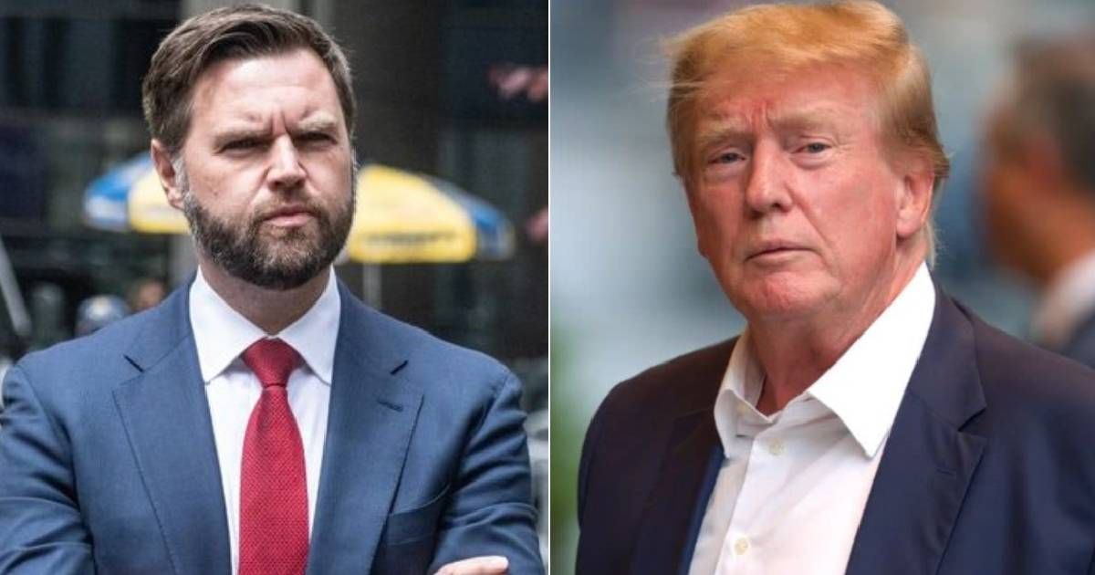 JD Vance insisted that Donald Trump must defeat the incumbent president (Getty Images, @euanapolli/Instagram)