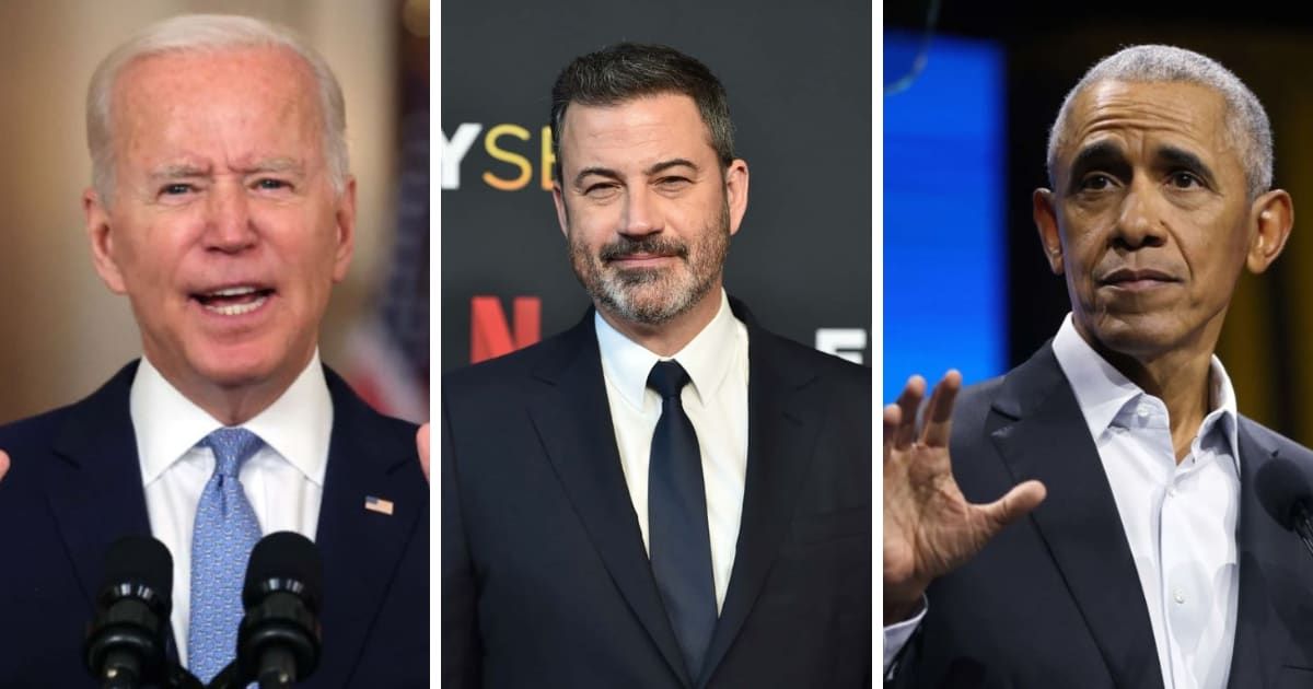 Jimmy Kimmel will host a talk between Joe Biden and Barack Obama in June (Getty Images)