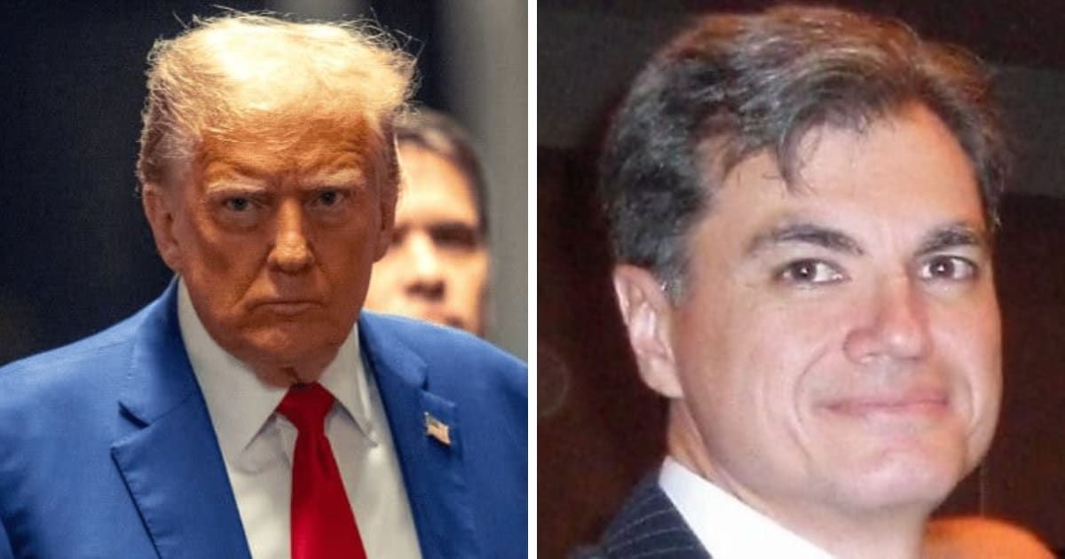 Donald Trump contended that Judge Juan Merchan should end the hush money case (Getty Images)