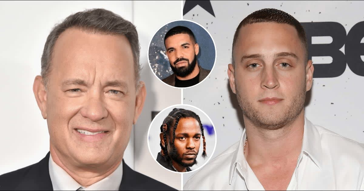 Chet Hanks provided insights into the Kendrick Lamar and Drake feud to his father, Tom Hanks (Getty Images)