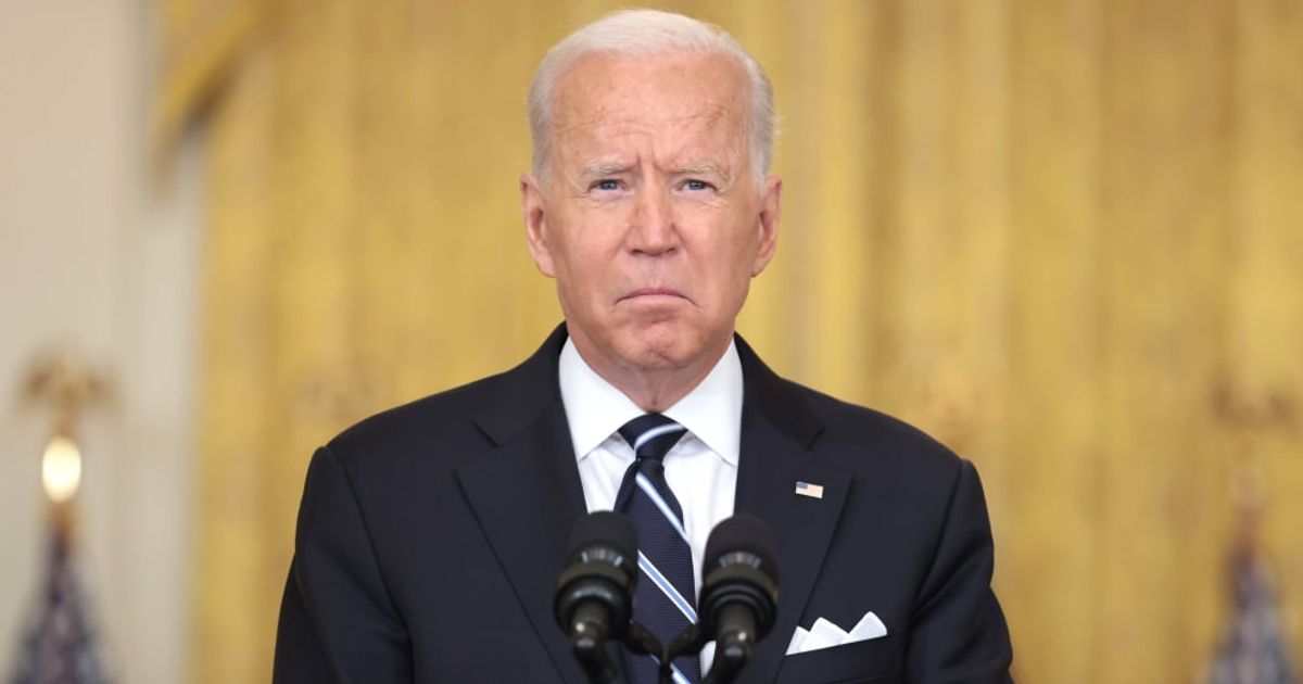 The transcript of President Joe Biden's speech to the NAACP on Sunday included nine corrections from the White House (Getty Images)