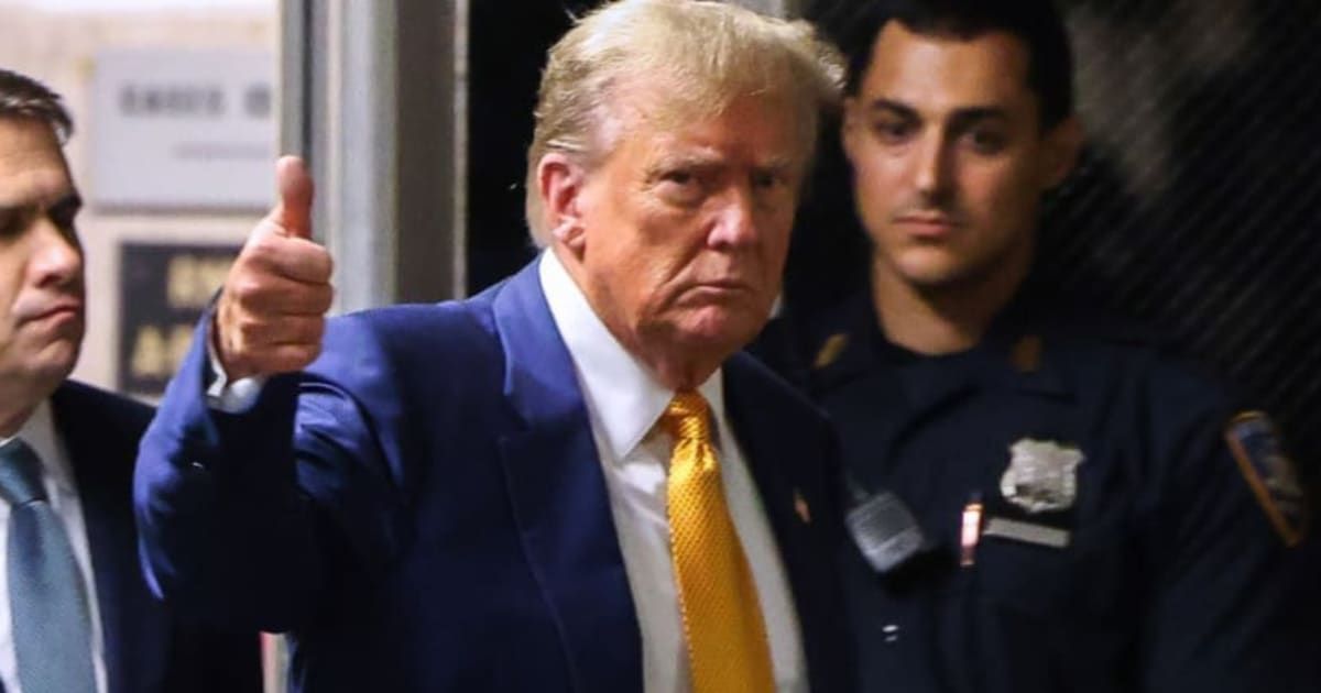 Donald Trump claimed he could win the heavily Democratic New York state in this election cycle (Getty Images)