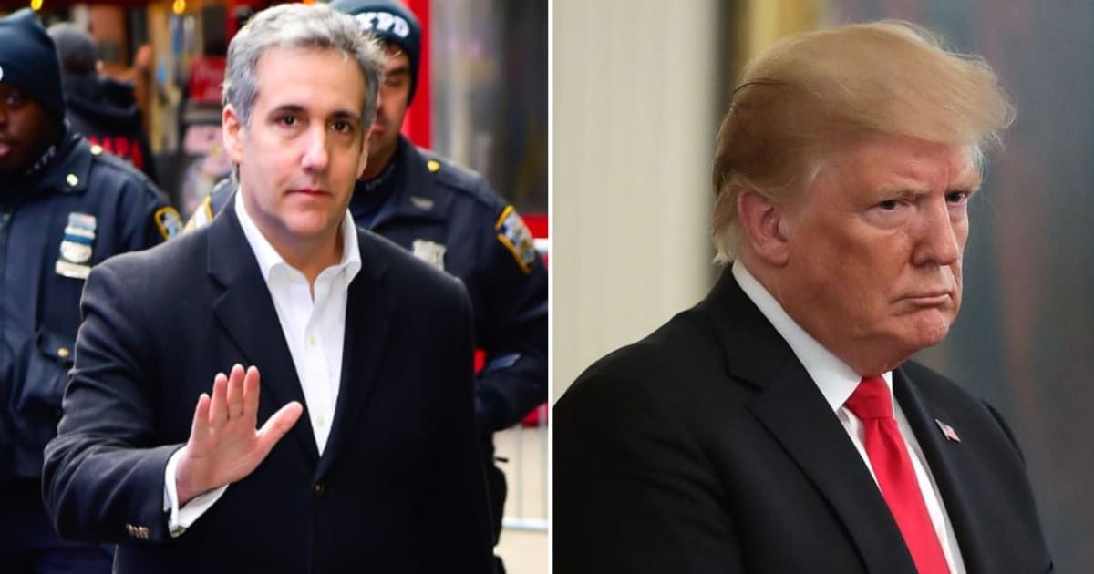 Michael Cohen admitting to stealing $60,000 from the Trump Organization and not repaying it (Getty Images)