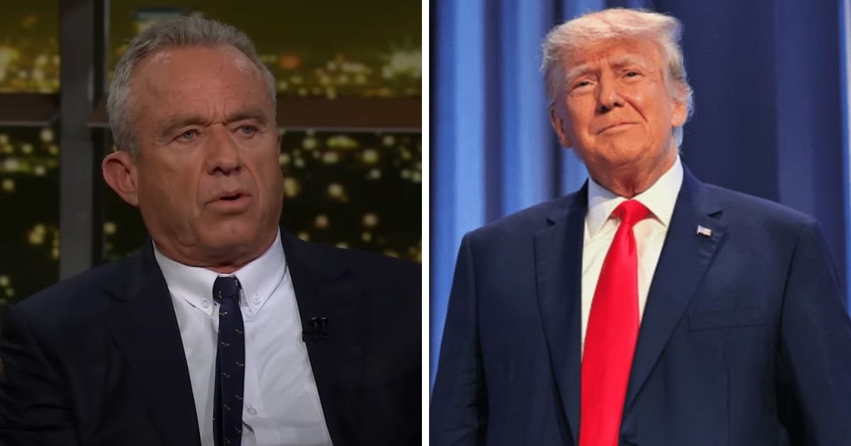 This contribution adds to speculation that Mellon’s backing of RFK Jr might be a strategic move to help Donald Trump (Real Time With Bill Maher/YouTube, Getty Images)