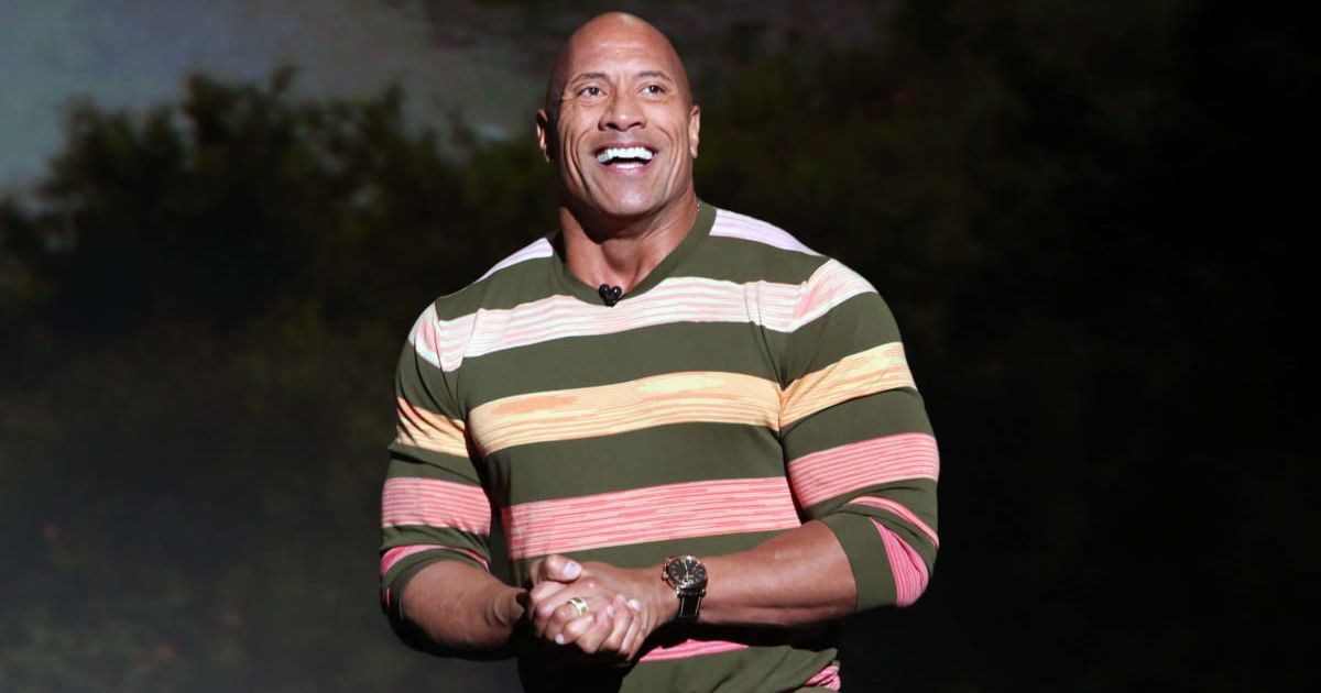 Dwayne Johnson was in Cannes to meet potential buyers of his upcoming flick 'The Smashing Machine' (Getty Images)