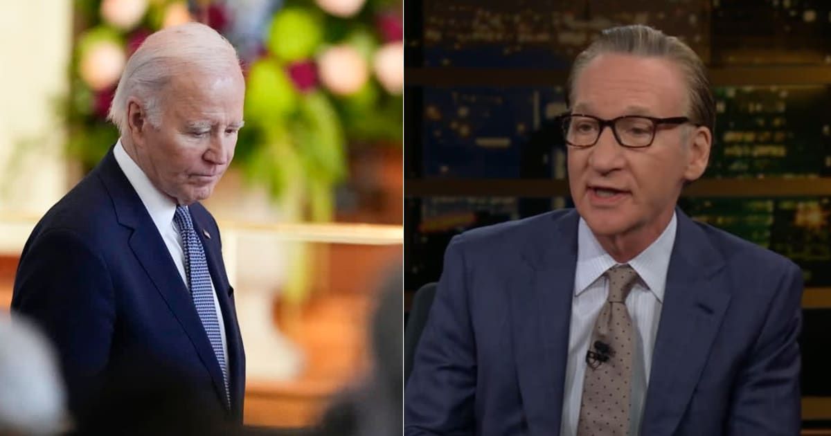 Bill Maher said Joe Biden, 81, looks 'cadaver-like' and should give up politics before his age takes over his responsibilities (Getty Images, Real Time with Bill Maher/ YouTube)