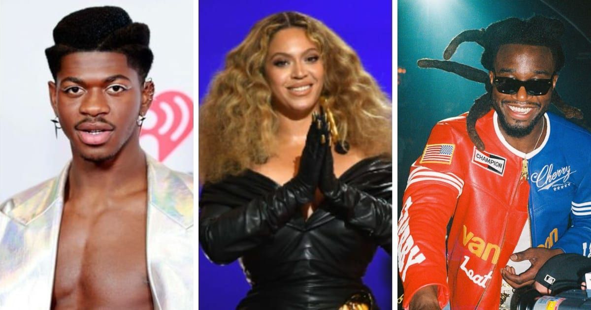 Lil Nas X said he is happy about Beyonce and Shahboozey's success in country music (Getty Images, @shaboozey/Instagram)