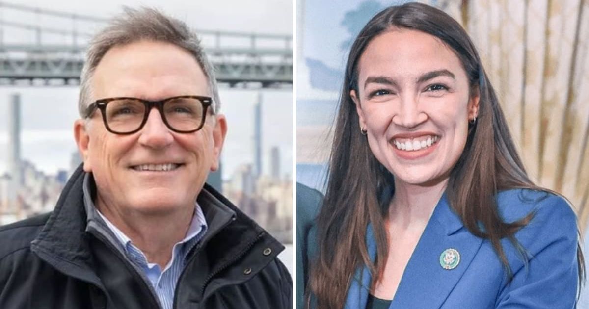 Rep Alexandria Ocasio-Cortez has refused to debate her Democratic primary opponent Marty Dolan (@aoc/Instagram and martydolanforcongress.com)