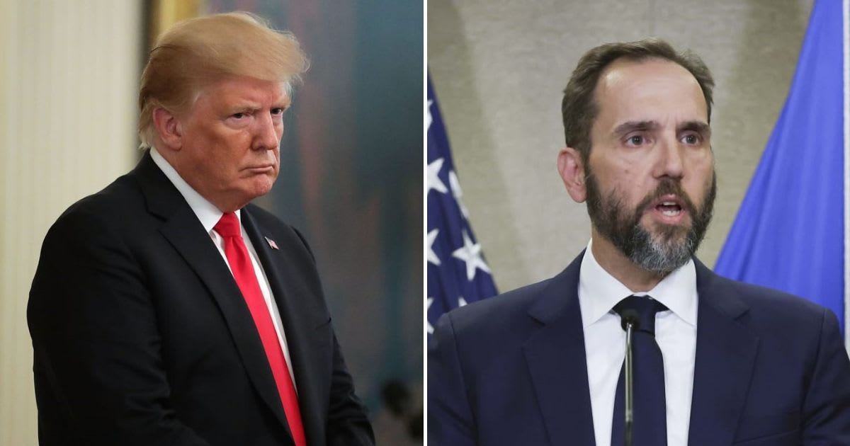 Donald Trump's attorneys moved to dismiss the classified docs case against him but Jack Smith has refuted their claims, stating that there was no misconduct and no pre-indictment delay (Getty Images)