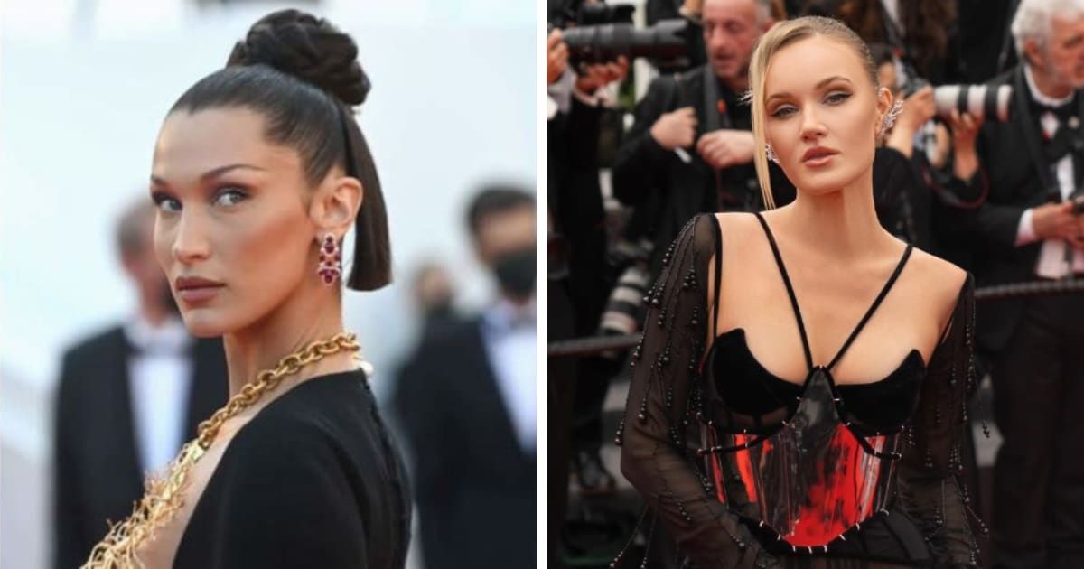 Influencer Polina Nioly Pushkareva called Bella Hadid 'incredible' (Getty Images, @nioly/Instagram)