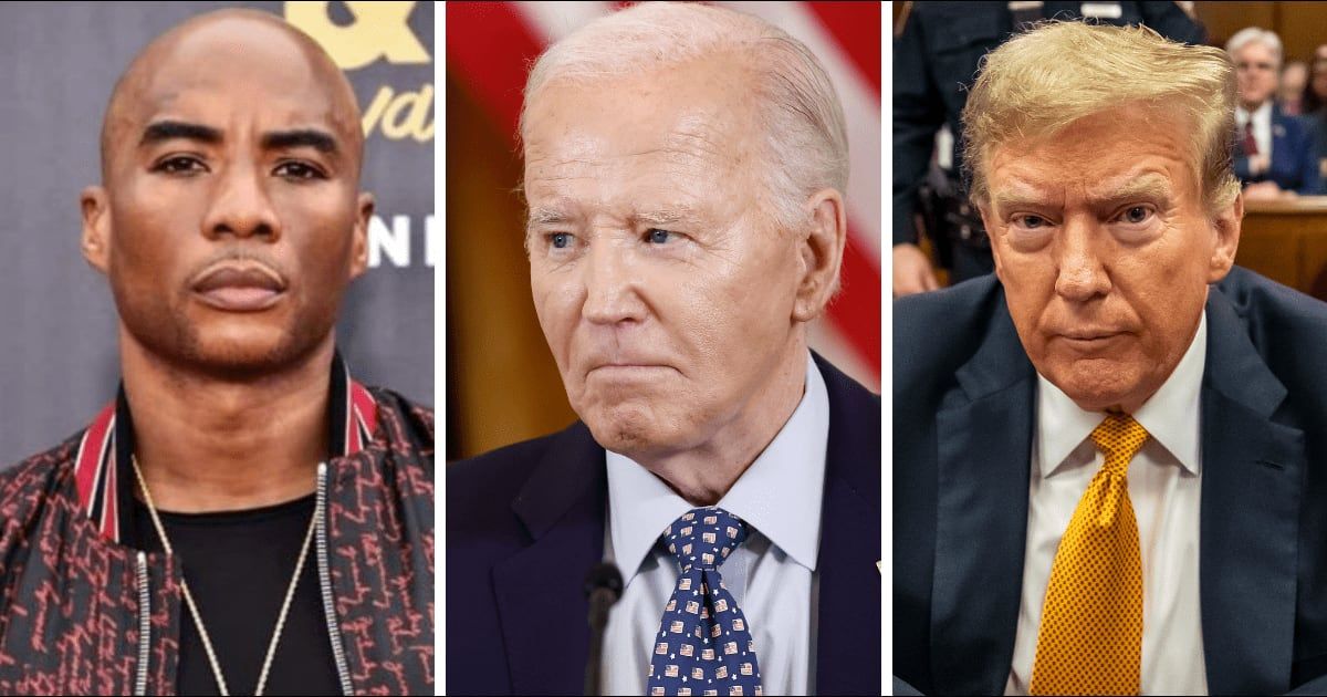 Charlamagne tha God said he will not support both presidential candidates Joe Biden and Donald Trump (Getty Images)