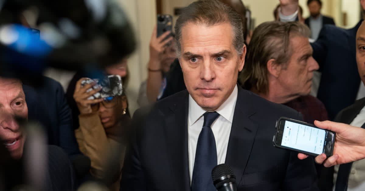 Hunter Biden's infamous laptop will be used as evidence in his gun trial shceduled for June 2024 (Getty Images)