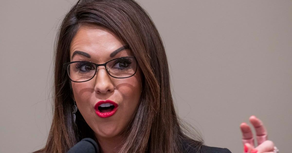 Rep Lauren Boebert bragged about how she heped secure more than $51.4 million for a bridge project in Colorado (Getty Images)