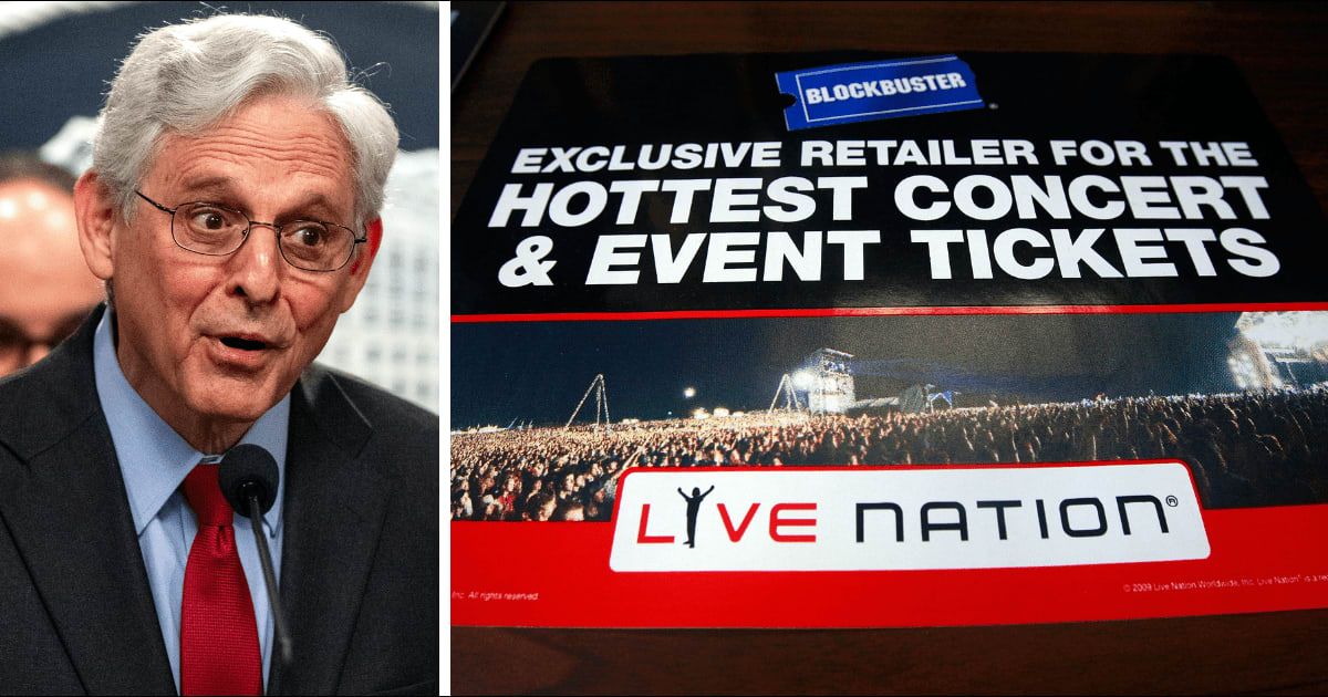 Attorney General Merrick Garland revealed DOJ's move against Live Nation  (Getty Images)