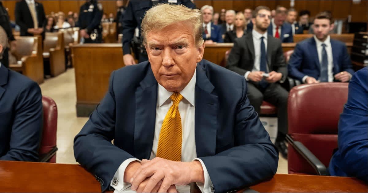 Donald Trump hush money trial witness opened up on former president's behavior in court (Getty Images)