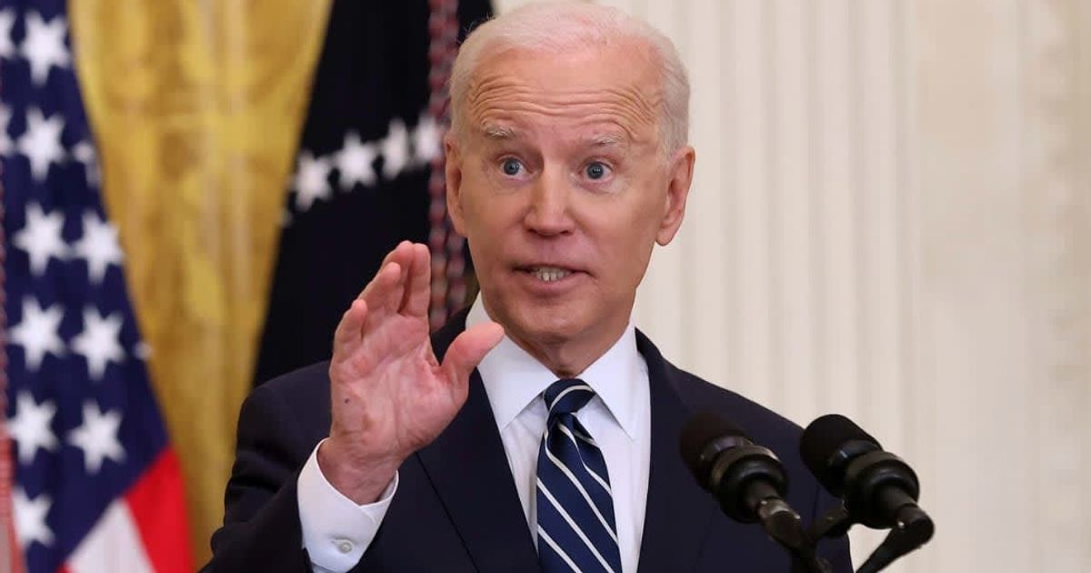 President Joe Biden expressed frustration with the White House press corps during a press conference on Thursday, May 23 (Getty Images)
