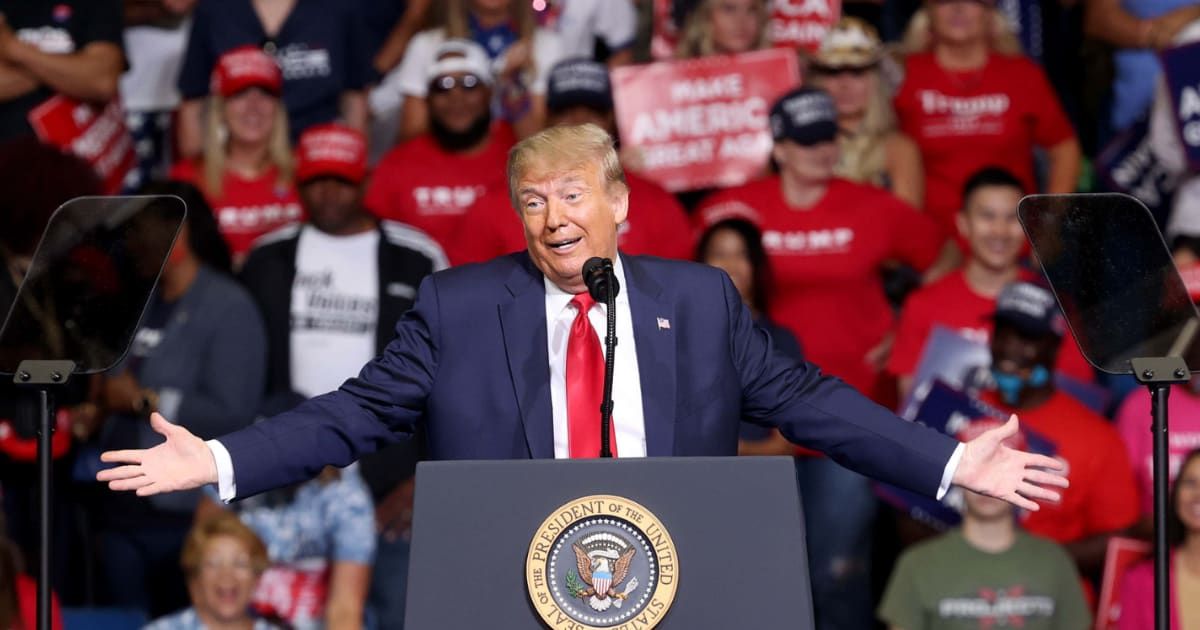 The Trump campaign on Thursday fired off a letter to the Secret Service demanding they address a 'critical flaw' in the security perimeter for this summer's Republican National Convention (Win McNamee/Getty Images)