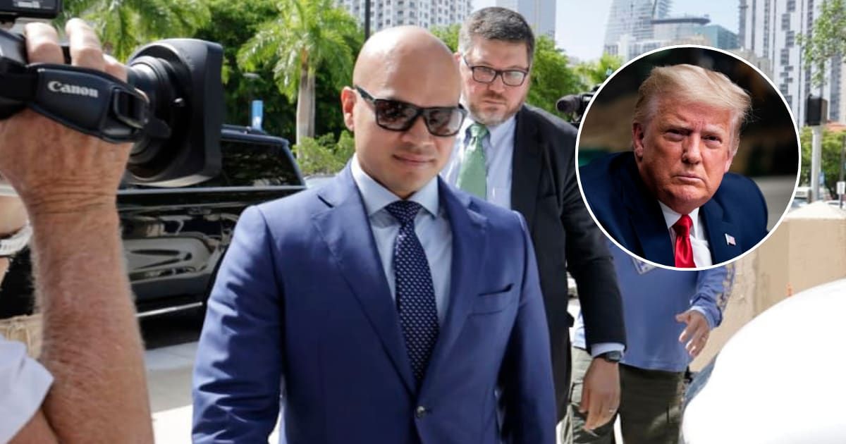 Walt Nauta, a co-defendant in Donald Trump's classified documents case, irked the prosecutor for making 'nonsense' claims for dismissal of the case (Alon Skuy/Getty Images, Getty Images)