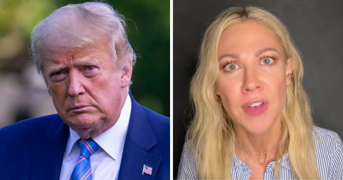 Desi Lydic cheekily played into Donald Trump’s assertion of 2022 raid on his Mar-a-Lago estate (The Daily Show; Getty Images)