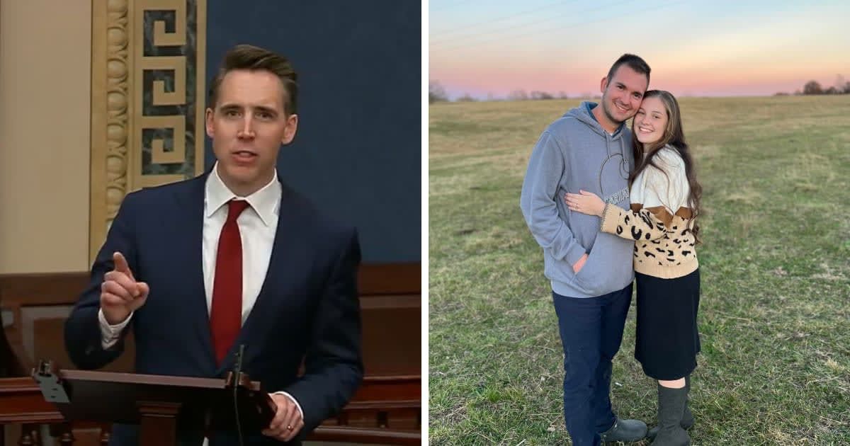 Sen Josh Hawley criticized the US embassy in Haiti over the deaths of Natalie and Davy Lloyd (@HawleyMO/Ben Bakers/Facebook)