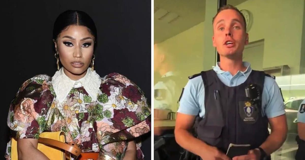 Nicki Minaj was stopped by Amsterdam airport authorities for allegedly 'carrying drugs' (Getty Images, Instagram/@nickiminaj)