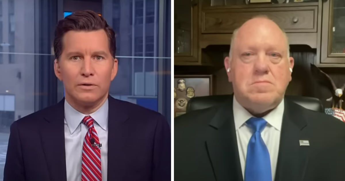 Will Cain and Tom Homan on the Saturday, May 25, 2024 episode of 'Fox & Friends' (Screengrab/Fox News)