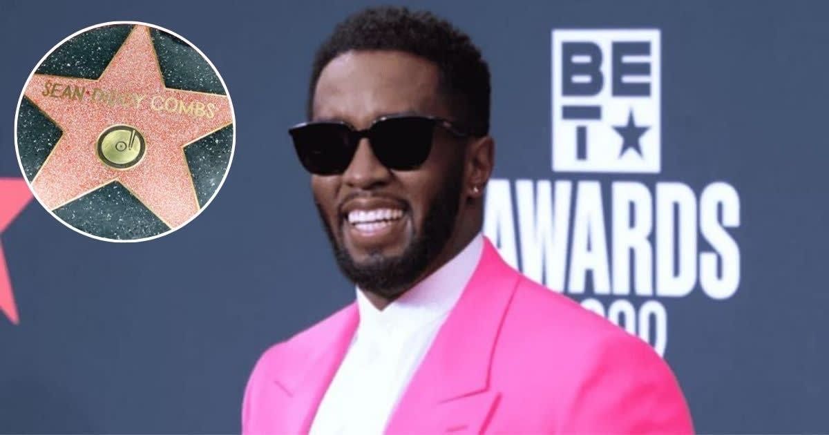 Sean ‘Diddy’ Comb’s Hollywood Walk of Fame star won’t be removed despite assault video, Internet says ‘they can…they just won’t’