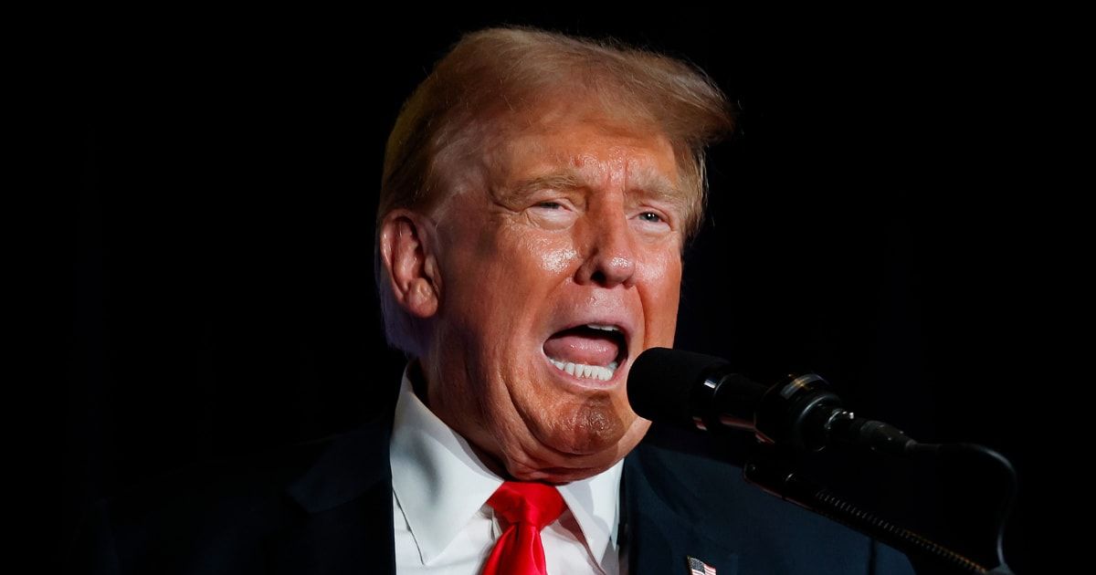 Donald Trump urged third-party voters to reelect him at the Libertarian Party National Convention on May 25 (Chip Somodevilla/Getty Images)