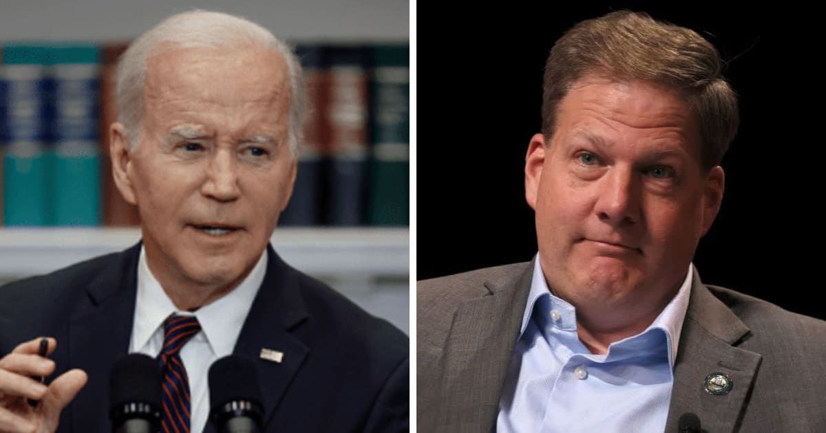 Chris Sununu claimed Joe Biden's student debt forgiveness will cost him voters (Getty Images)