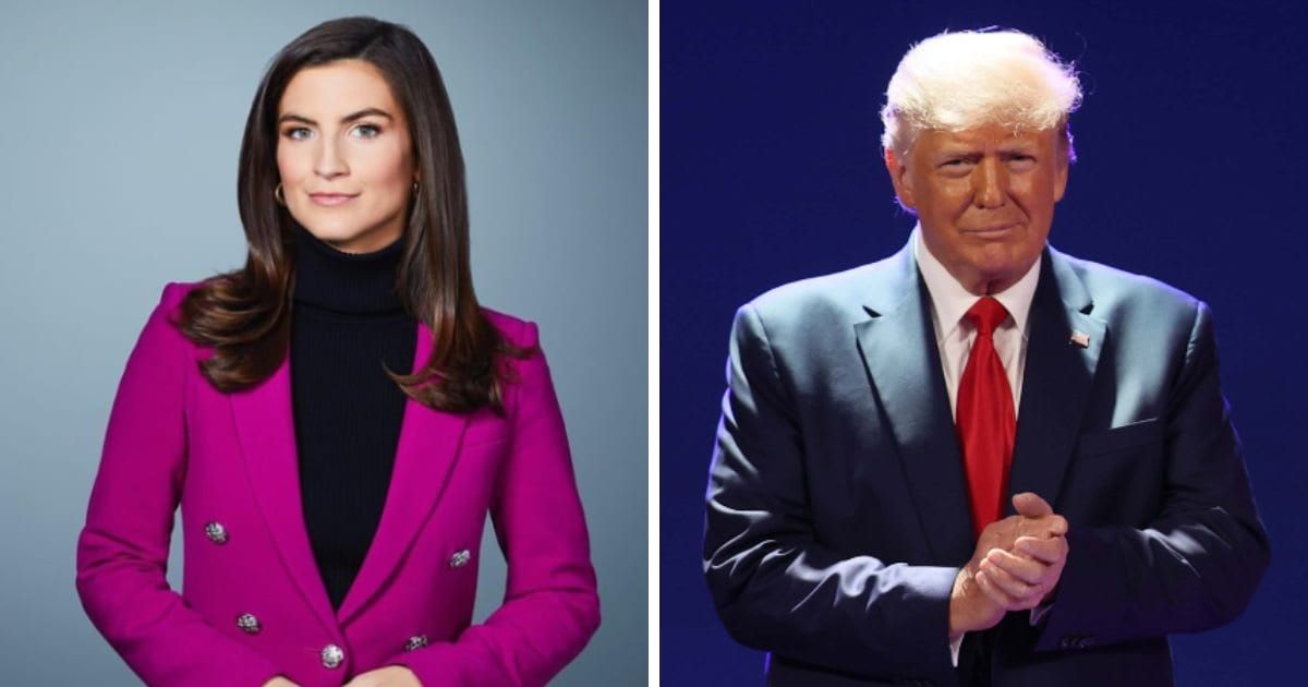 CNN anchor Kaitlan Collins called out former President Donald Trump during the opening of her 'The Source with Kaitlan Collins' show (Getty Images)