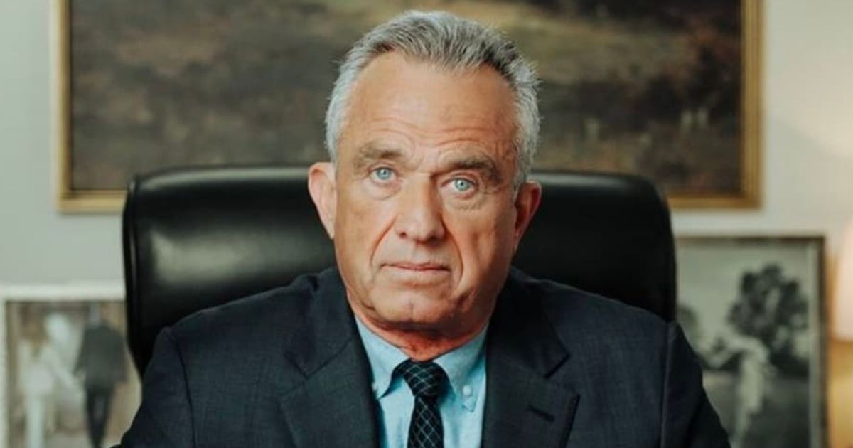 Robert F Kennedy Jr was nominated for the Libertarian Party presidential nominee and eliminated hours later (@robertfkennedyjr/Instagram)