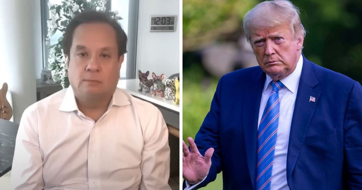 George Conway doesn't see a good outcome for Donald Trump in the hush money trial (MSNBC/YouTube, Getty Images)