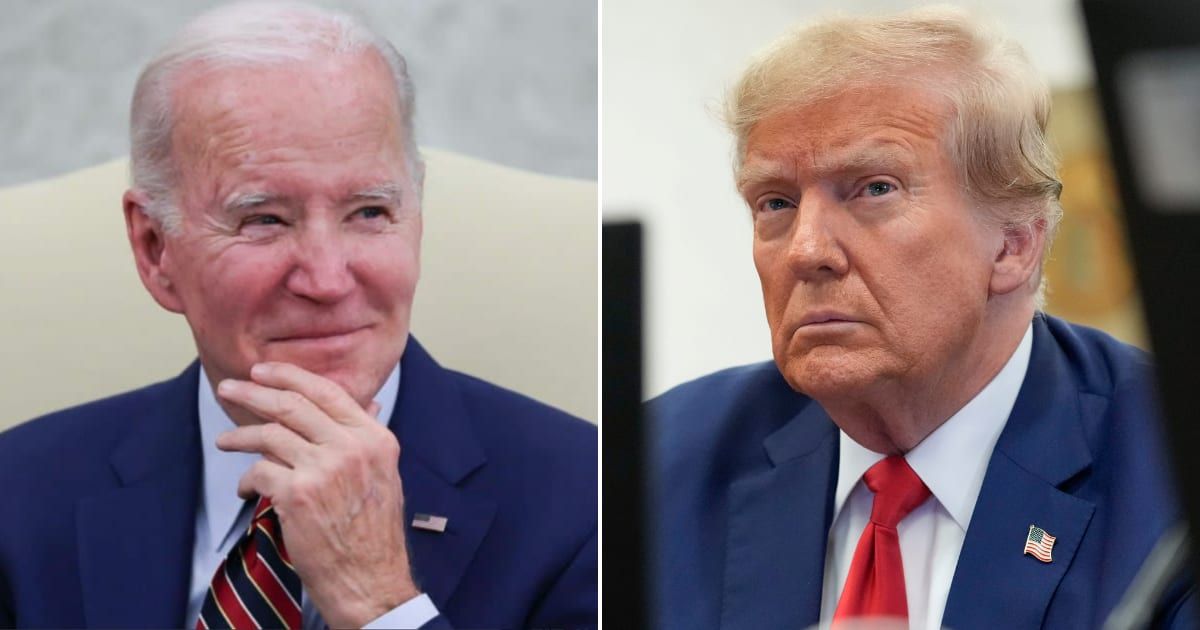 President Joe Biden is set to address the nation following the verdict in former President Donald Trump’s hush money case (Getty Images)