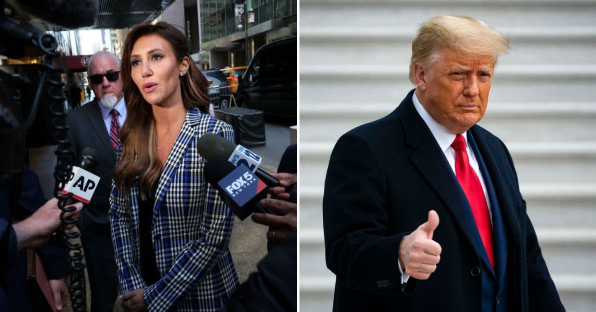 Alina Habba believes the judge presiding over Donald Trump's hush money trial might favor the prosecution (Getty Images)