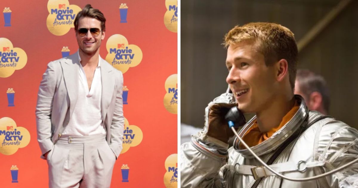 Glen Powell 'puked' after watching the rough cut of 'Hidden Figures' (Getty Images, Fox)