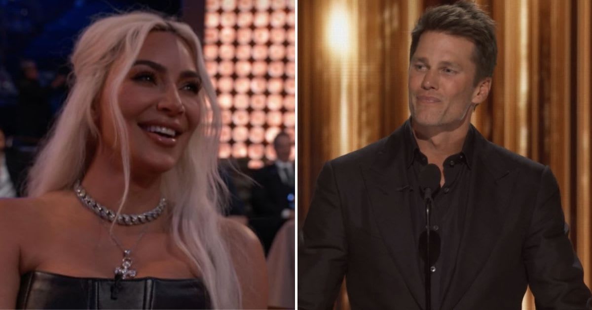 Kim Kardashian reportedly 'feels like' an easy target following Tom Brady's Netflix roast (@netflix/Instagram, @netflix/X)